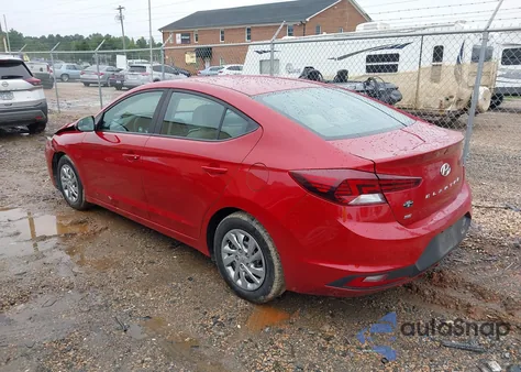 2020 Hyundai Elantra Se из США, поврежденный, VIN KMHD74LF2LU899201